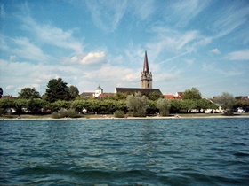 Radolfzell vom Wasser aus
